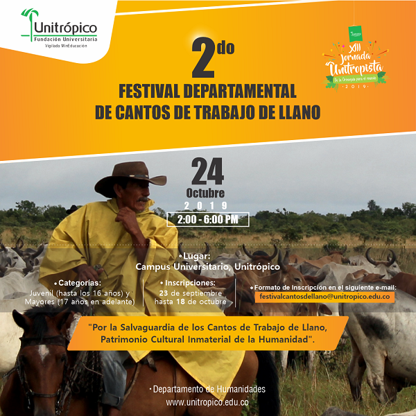 POST 2o. Festival Departamental de Cantos de Trabajo de Llano 1
