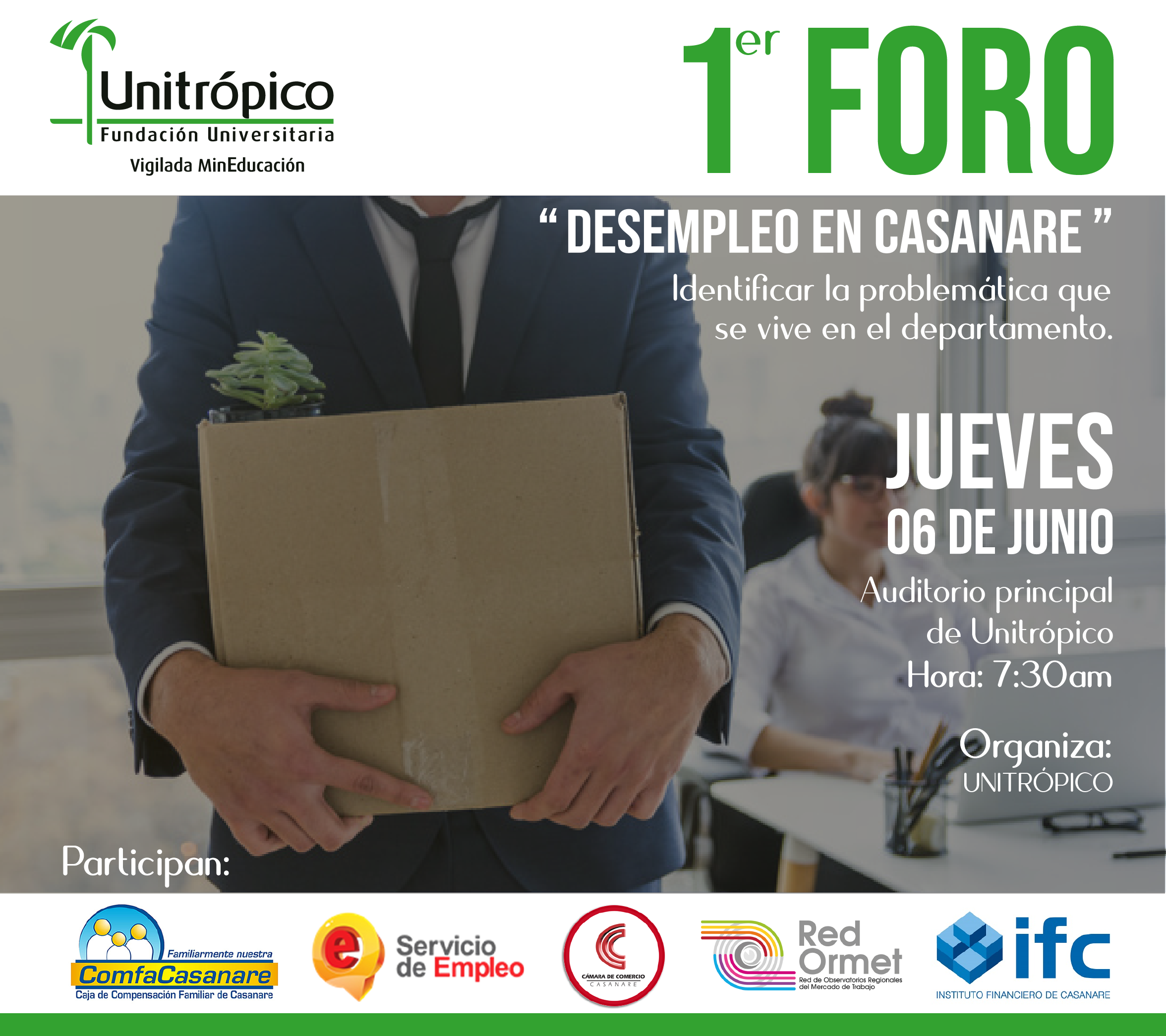 Foro de desempleo planeación. 2 Mesa de trabajo 1 Mesa de trabajo 1