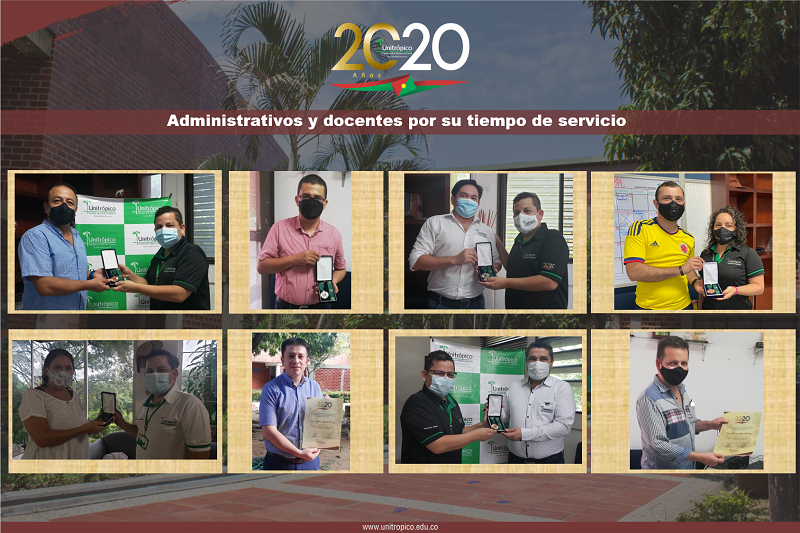 Administrativos y docentes por su tiempo de servicio último