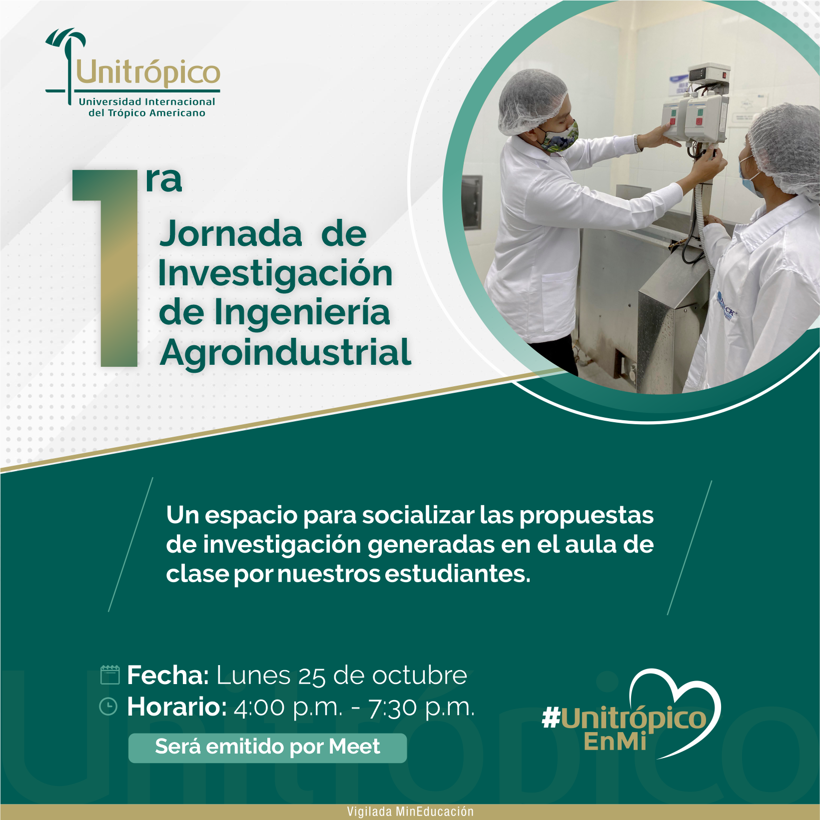 PRIMERA JORNADA DE INVESTIGACION