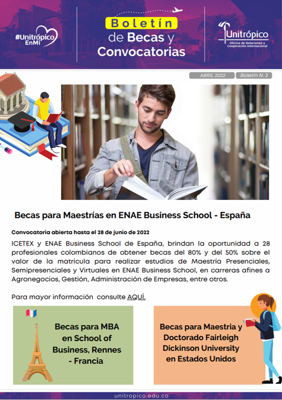 Becas y convocatorias