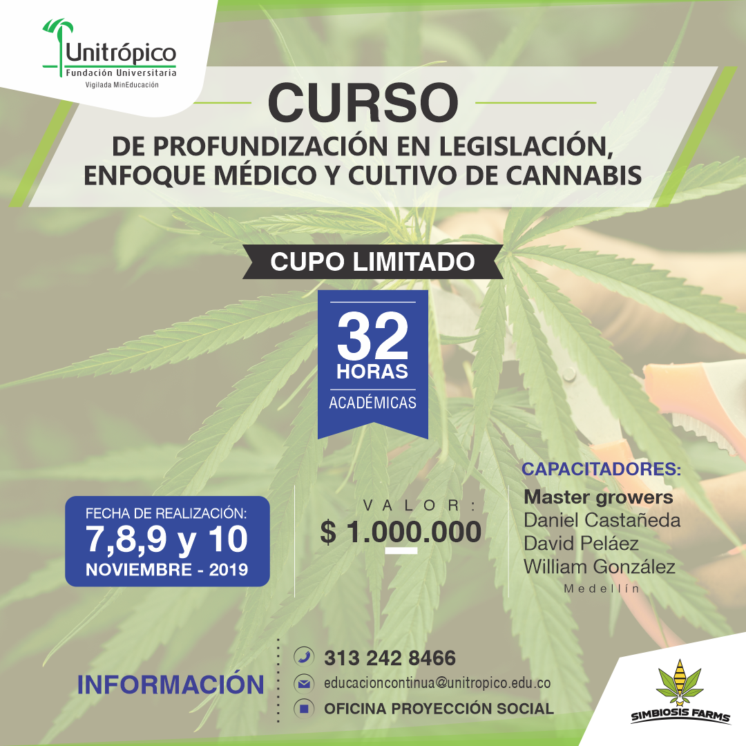 CURSO DE PROFUNDIZACION CANNABIS