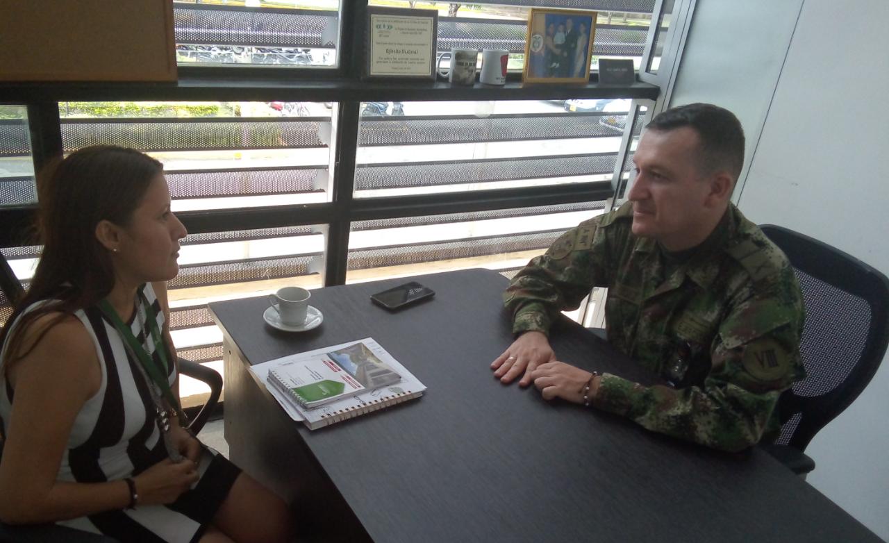 Convenio pasantías con Ejército