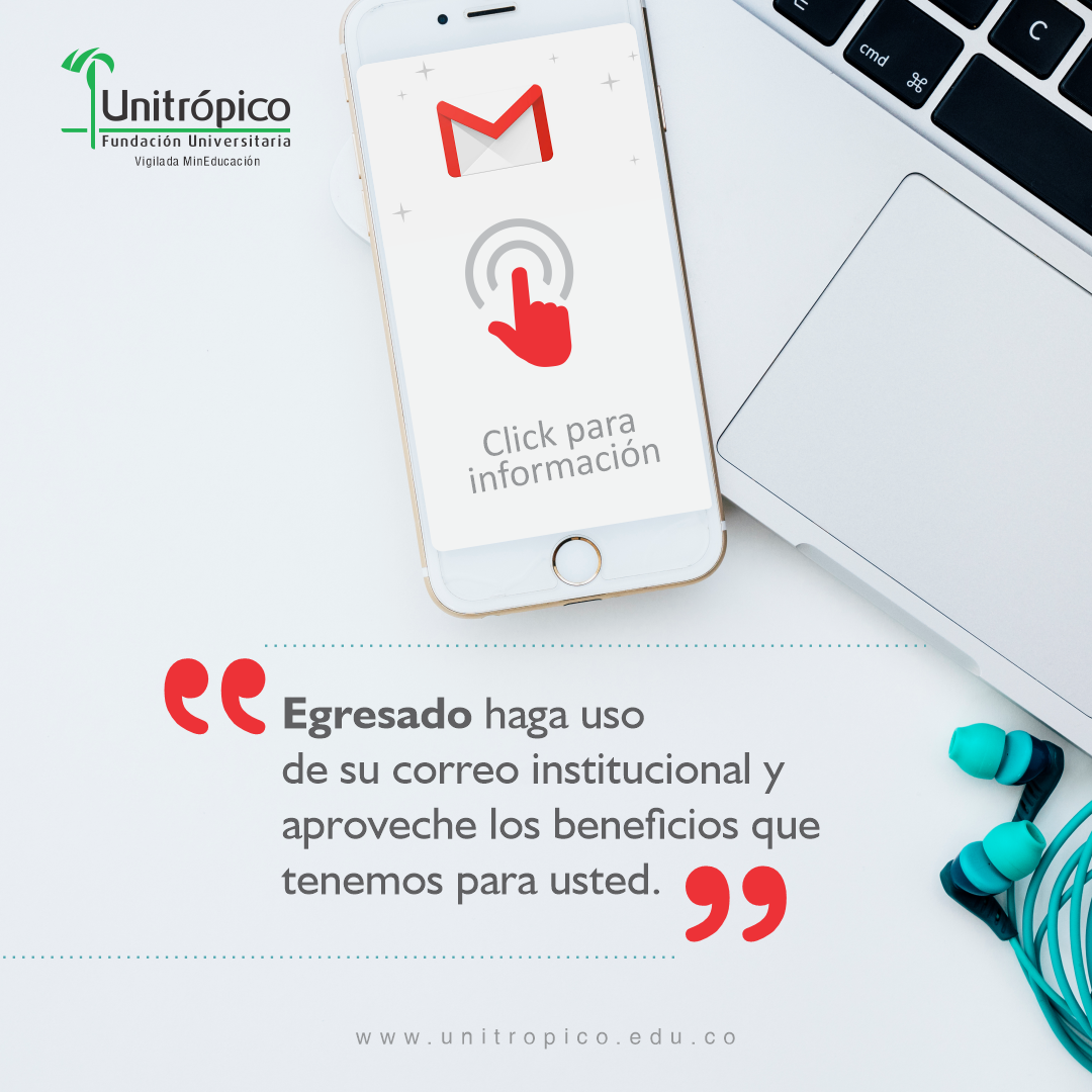 POST EGRESADOS HAGAN USO DE SU CORREO INSTITUCIONAL